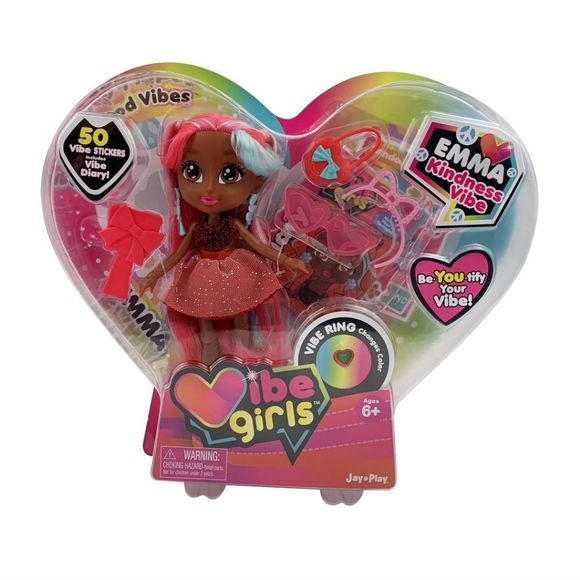 3\$20 Vibe Girls Emma Kindness Vibe Including 50 Stickers Plus Vibe - Picture 2 of 4